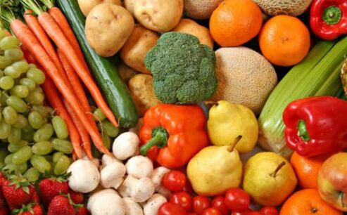 Bolniki s psoriazo morajo v svojo prehrano vključiti zelenjavo in sadje. 
